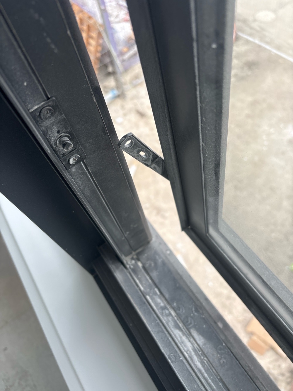 First floor bedroom windows without the required 125mm opening restriction, recorded during a fixing inspection in Donnybrook